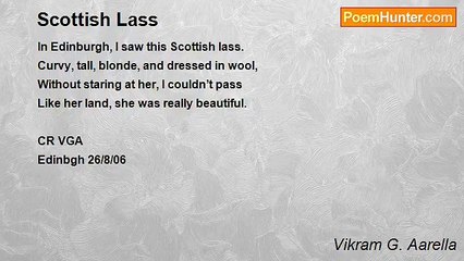 Vikram G. Aarella - Scottish Lass