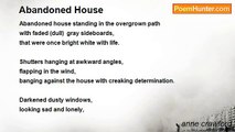 anne crawford - Abandoned House