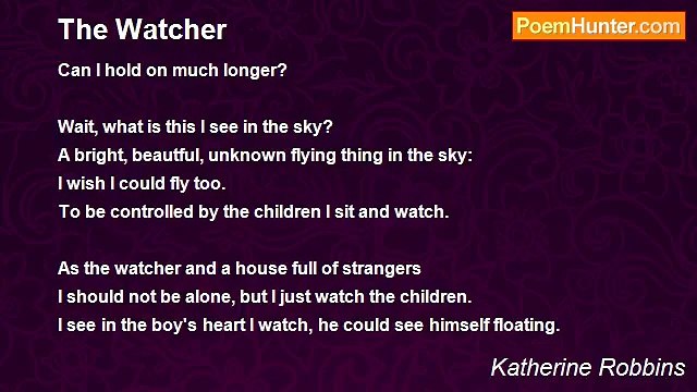 Katherine Robbins - The Watcher