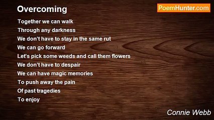 Connie Webb - Overcoming