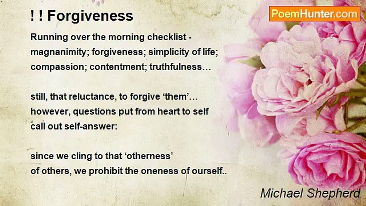 Michael Shepherd - ! ! Forgiveness
