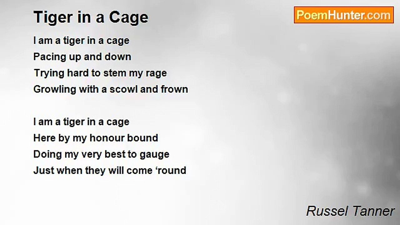 Russel Tanner - Tiger in a Cage