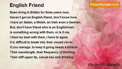 Vikram G. Aarella - English Friend