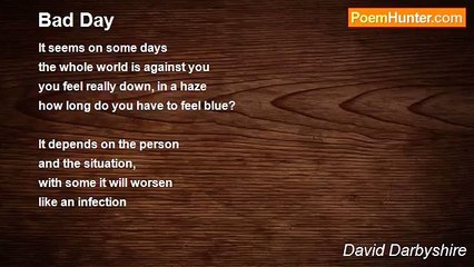 David Darbyshire - Bad Day