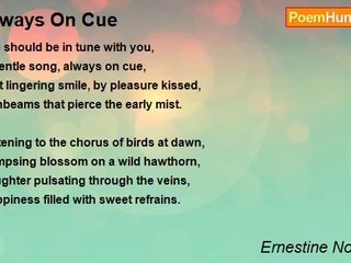 Ernestine Northover - Always On Cue