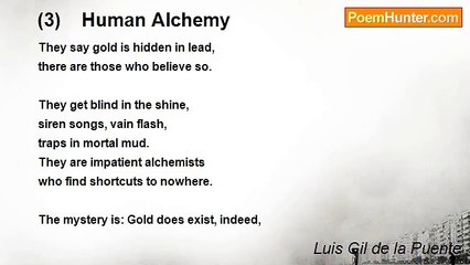Luis Gil de la Puente - (3)    Human Alchemy
