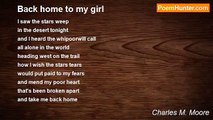 Charles M. Moore - Back home to my girl