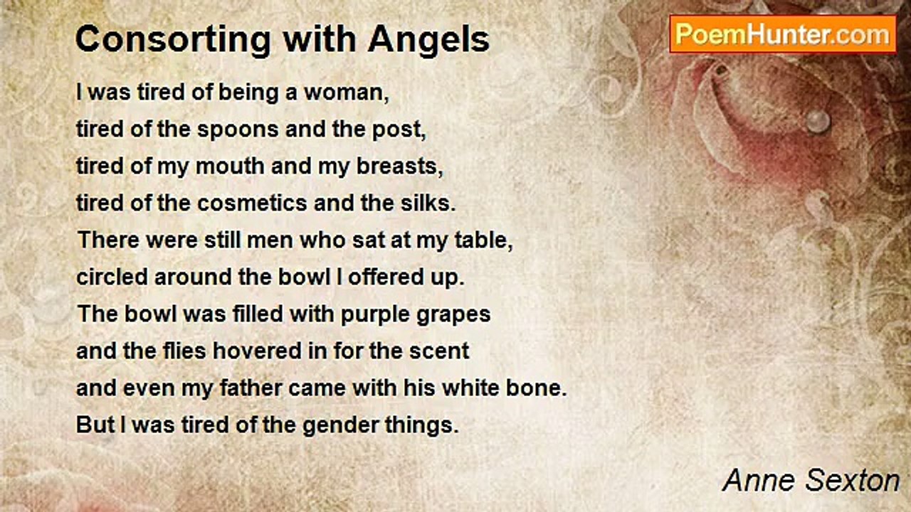 Anne Sexton - Consorting with Angels