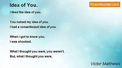 Victor Matthews - Idea of You.