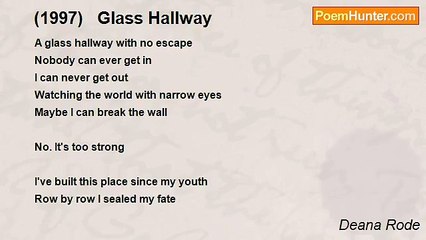 Deana Rode - (1997)   Glass Hallway