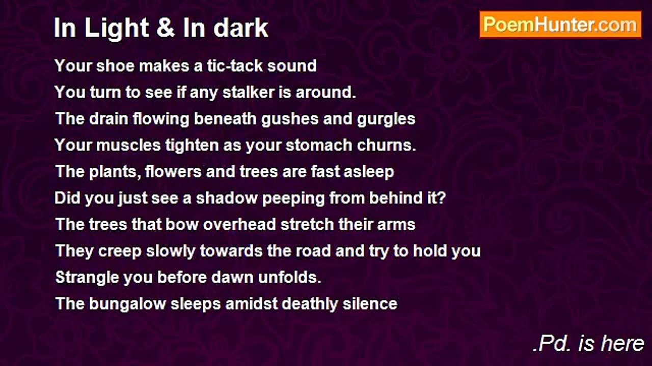 .Pd. is here - In Light & In dark