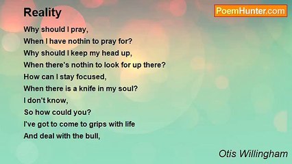 Otis Willingham - Reality