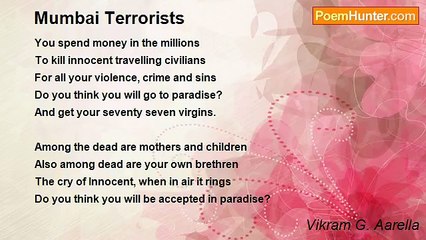 Vikram G. Aarella - Mumbai Terrorists