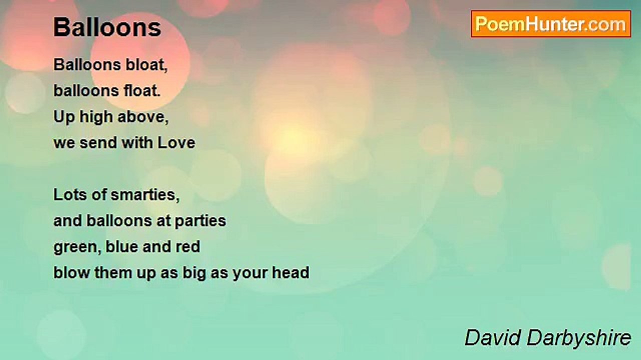 David Darbyshire - Balloons