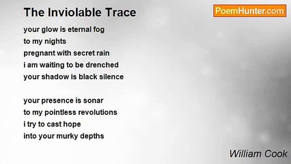 William Cook - The Inviolable Trace