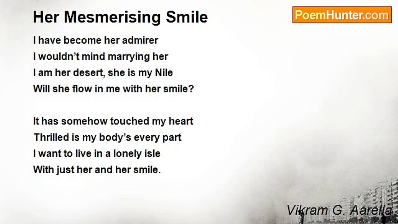 Vikram G. Aarella - Her Mesmerising Smile