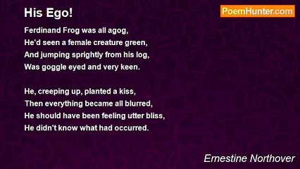 Ernestine Northover - His Ego!