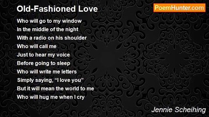 Jennie Scheihing - Old-Fashioned Love
