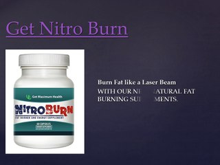 get nitro burn