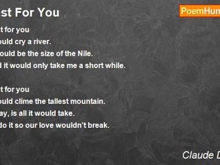 Claude Davis III - Just For You