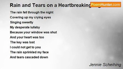 Jennie Scheihing - Rain and Tears on a Heartbreaking Night