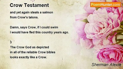 Sherman Alexie - Crow Testament