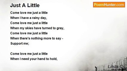Linda Ori - Just A Little