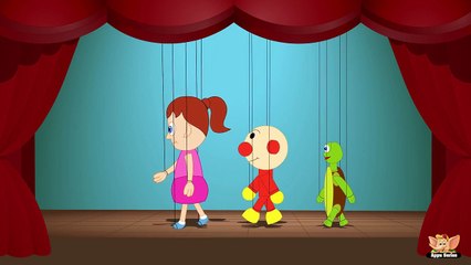 Les Petites Marionnettes - French Nursery Rhyme.