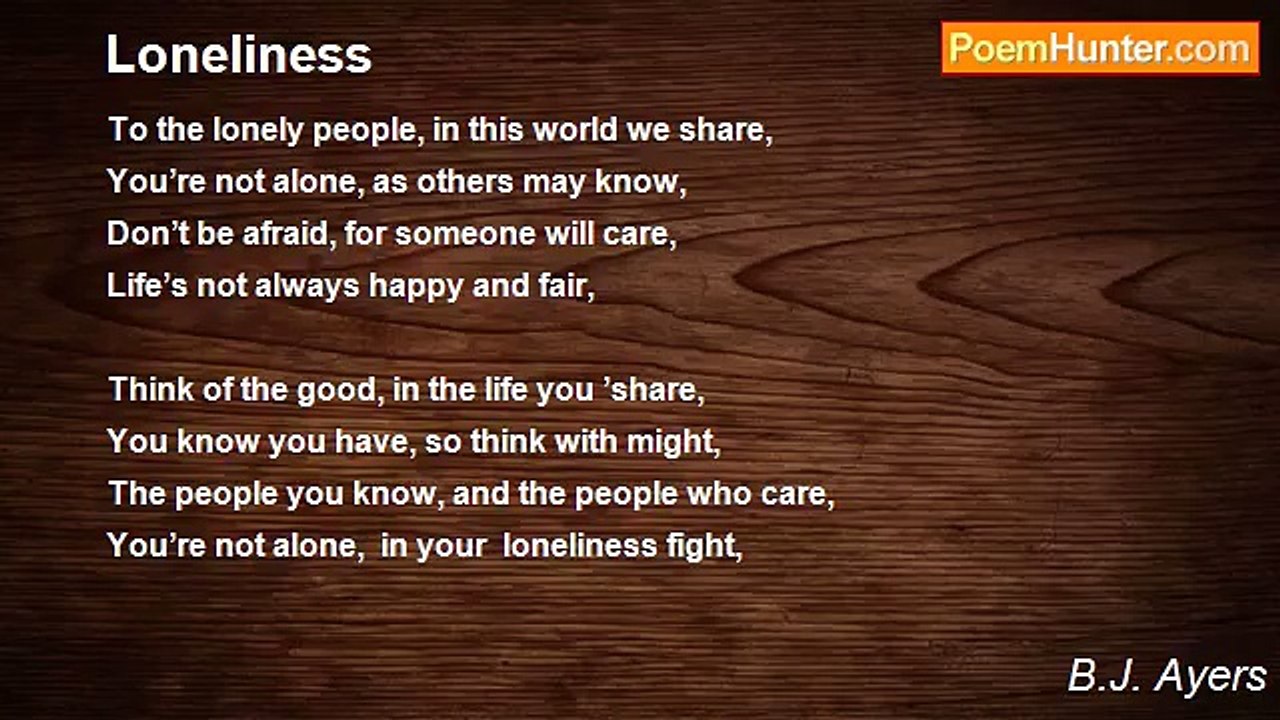 B.J. Ayers - Loneliness