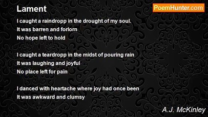A.J. McKinley - Lament