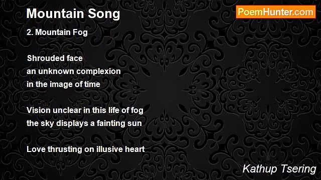 Kathup Tsering - Mountain Song