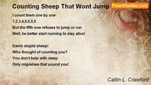Catlin L. Crawford - Counting Sheep That Wont Jump