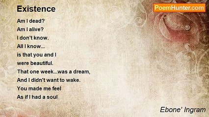 Ebone' Ingram - Existence