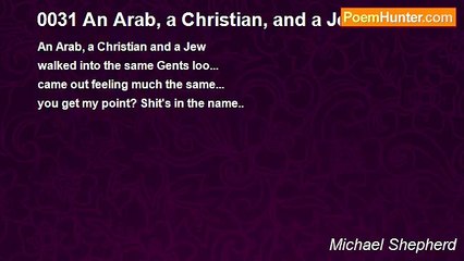 Michael Shepherd - 0031 An Arab, a Christian, and a Jew...