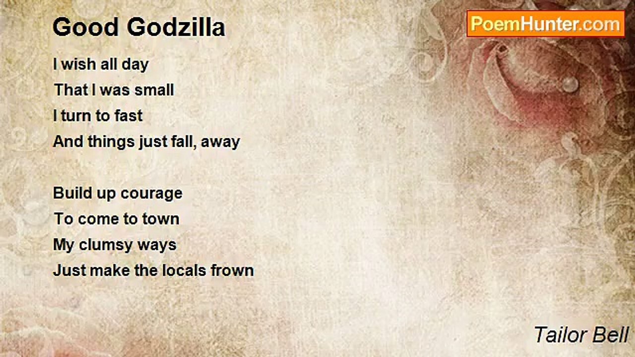 Tailor Bell - Good Godzilla