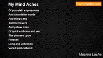 Masiela Lusha - My Mind Aches