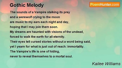 Kailee Williams - Gothic Melody