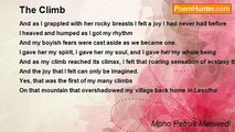 Mpho Petrus Manwedi - The Climb