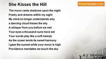 A.J. McKinley - She Kisses the Hill