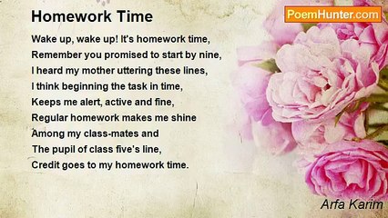 Arfa Karim - Homework Time