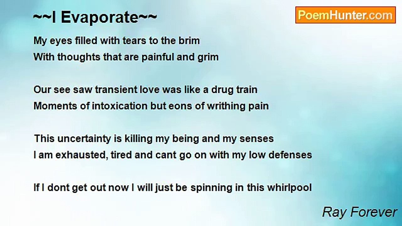 Ray Forever - ~~I Evaporate~~