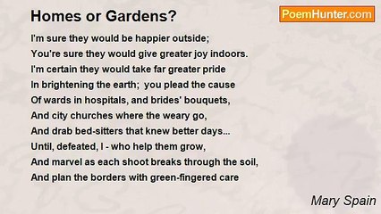 Mary Spain - Homes or Gardens?