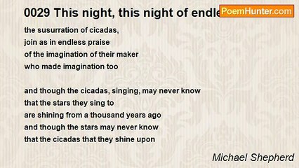 Michael Shepherd - 0029 This night, this night of endless miracle