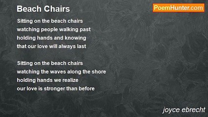 joyce ebrecht - Beach Chairs