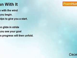 Cecelia Weir - Run With It