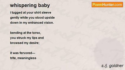 s./j. goldner - whispering baby