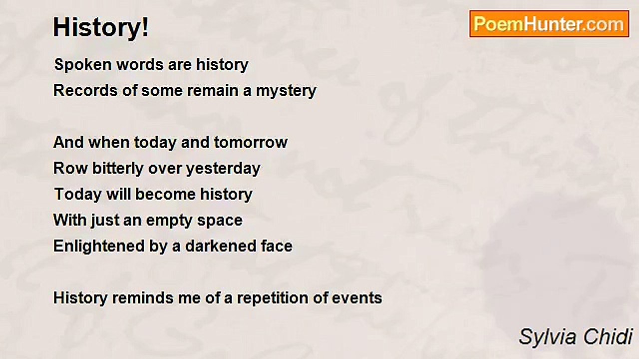 Sylvia Chidi - History!