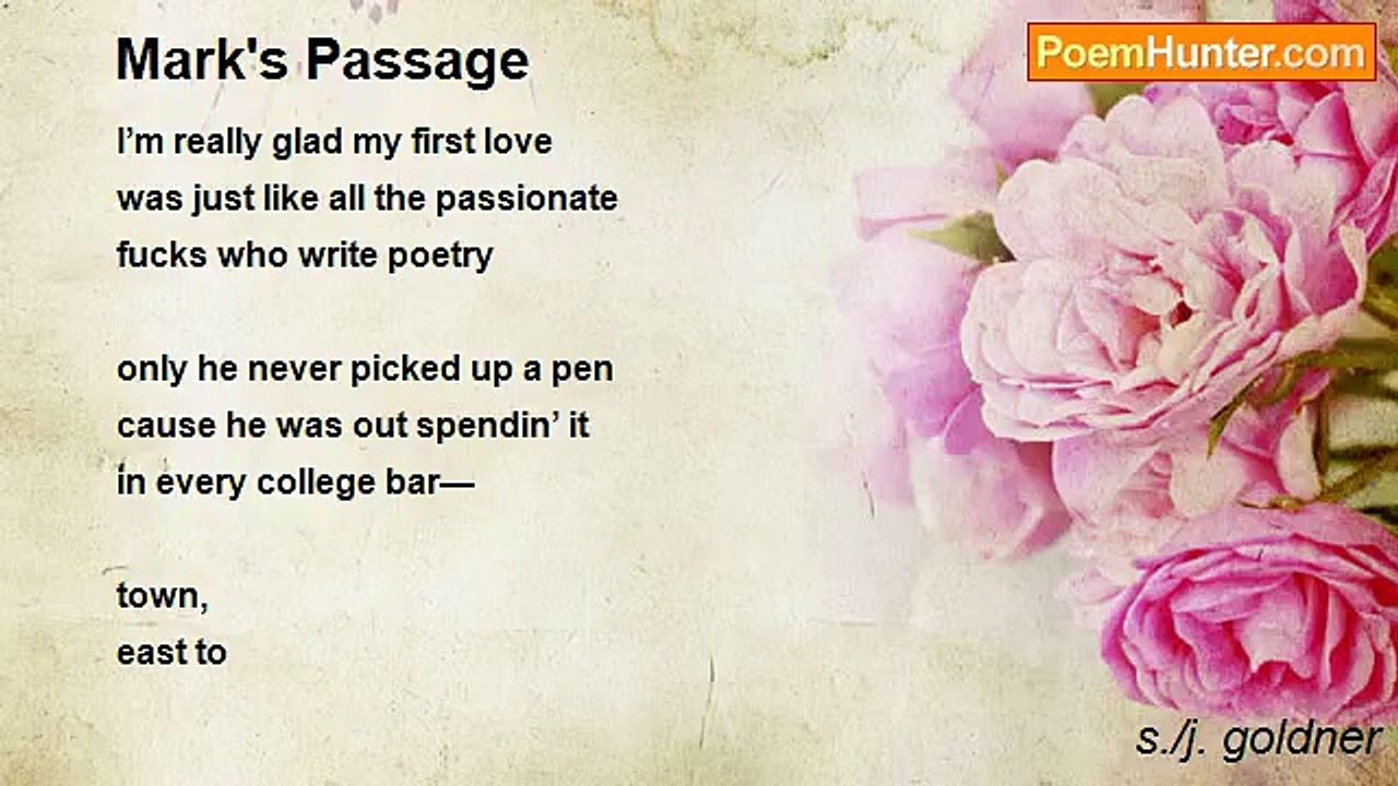 s./j. goldner - Mark's Passage