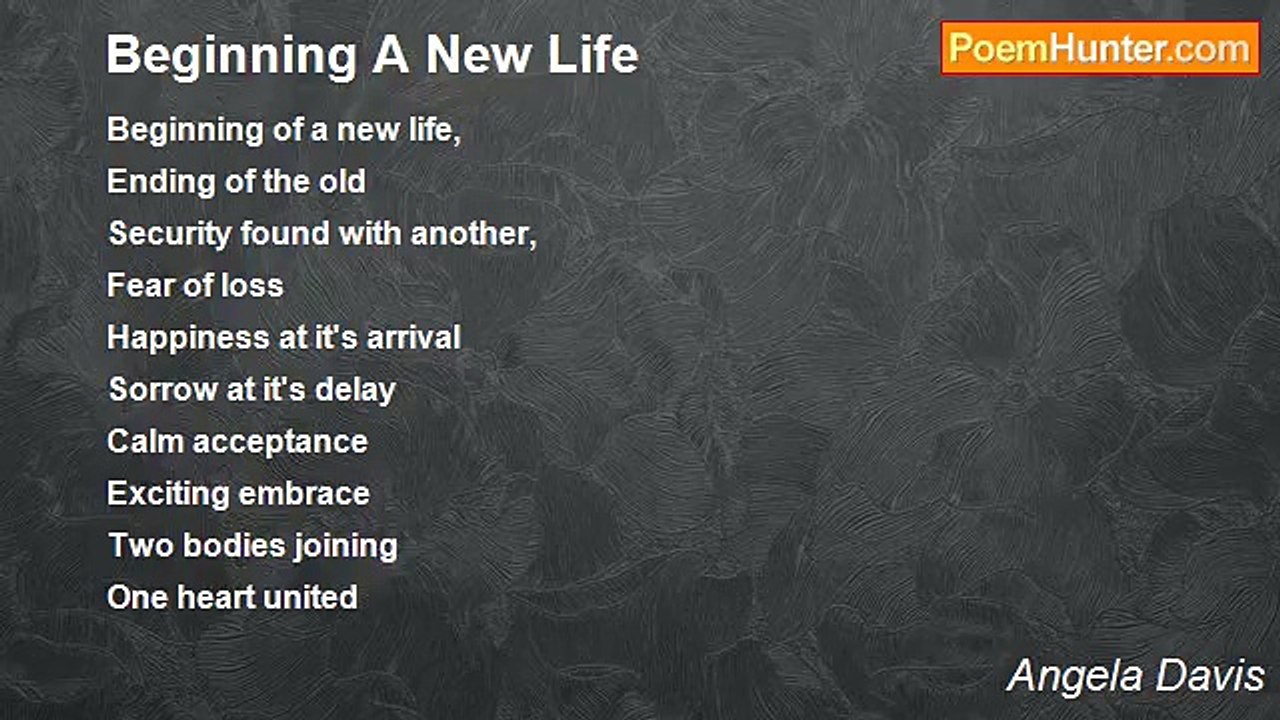 Angela Davis - Beginning A New Life