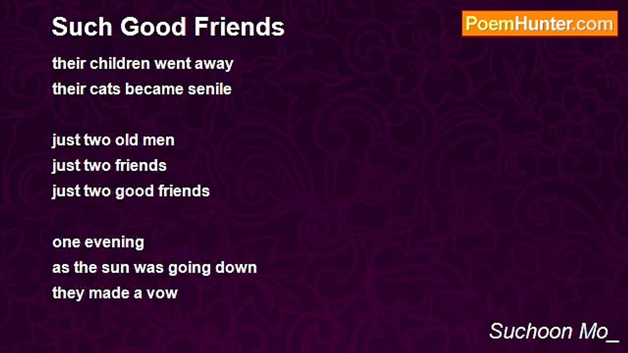 Suchoon Mo_ - Such Good Friends